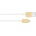 Moshi USB кабел за iPhone с Lightning (100 см) - Moshi Lightning to USB Cable (златист) (99MO023221)