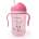 Cangaroo Чаша с пластмасова сламка Cangaroo - 300 ml, Розова (106617)