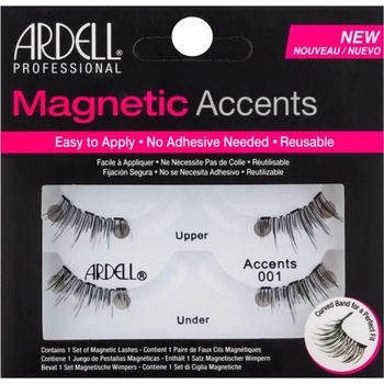 Image 1 of Ardell Magnetic Accents магнитни мигли Accents 001 4 бр