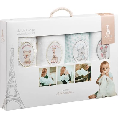 Софи жирафчето сет от 4 пелени (s850724)