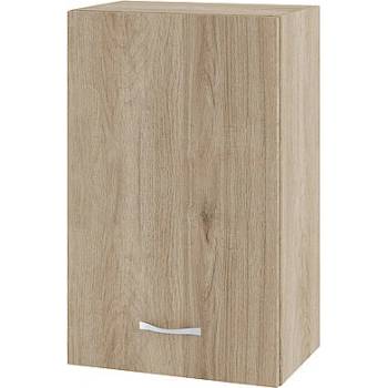 ИРИМ Горен шкаф с врата и рафт Сити АРДА-6 дъб сонома арвен / дъб сонома арвен 45 см