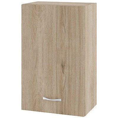 ИРИМ Горен шкаф с врата и рафт Сити АРДА-6 дъб сонома арвен / дъб сонома арвен 45 см