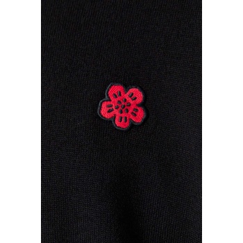 KENZO Вълнен пуловер Kenzo Rws Boke Crest Jumper дамски в черно от лека материя FE62PU4893LB. 99J (FE62PU4893LB.99J)