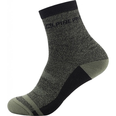 Alpine Pro Gentin 2 ponožky USCA038 olivine