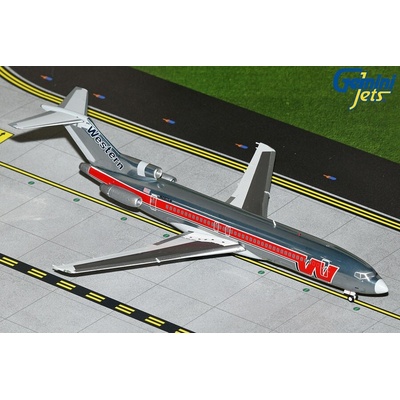 Gemini B727-247A Western Airlines 1980s Colors 1:200