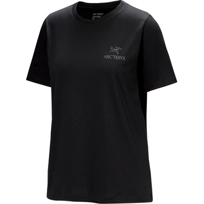Arc'teryx Дамска тениска Arc'teryx Women's Kragg SL Cotton Emblem Crew S/S T-shirt - Black (916-6933-0213)