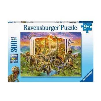 Ravensburger Пъзел Ravensburger 300 части XXL - Книгата на динозаврите, 7012905