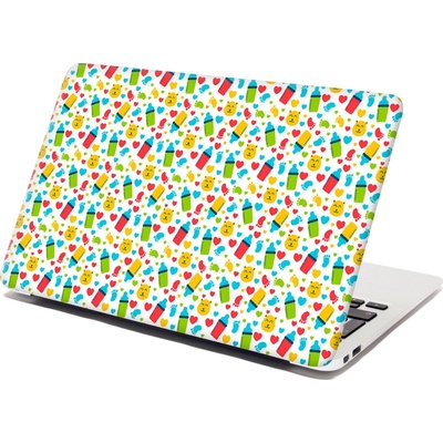 Sablio Samolepka na notebook Dětské obrázky - 38x26 cm