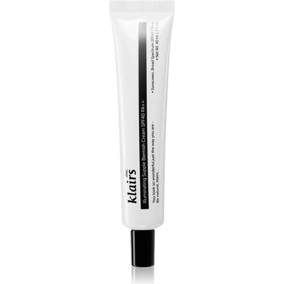 Klairs Illuminating Supple Blemish Cream - BB крем за корекция на несъвършенства с SPF40 40мл