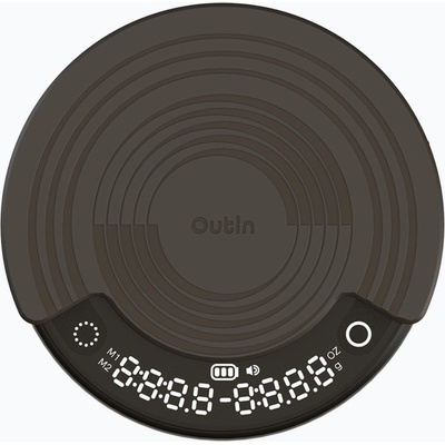 Outin Claro Coffee Scale - digitální váha - černá – Zboží Dáma