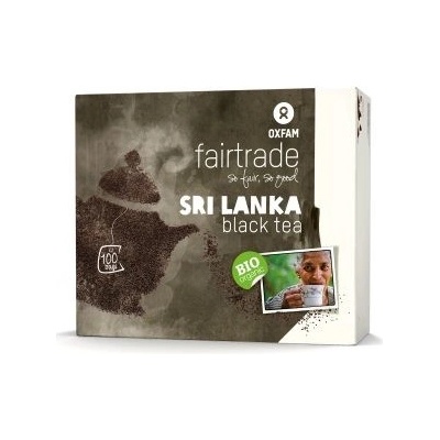 Oxfam Fairtrade Černý čaj Cejlon 100 x 1,8 g