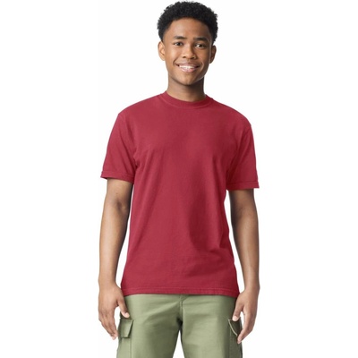 Unisex silnější tričko Comfort Colors chili červená