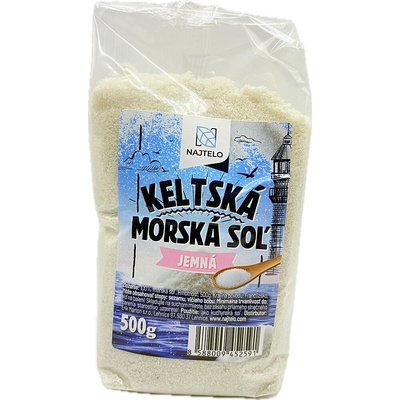 NAJTELO Keltská soľ jemná 500 g
