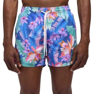 Sundek Бански гащета Sundek Orchid party swimming shorts - Blue (Navy)