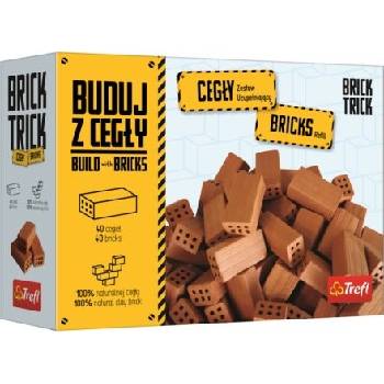 Trefl Brick Trick Náhradní balení přírodních dlouhých cihel 40 ks