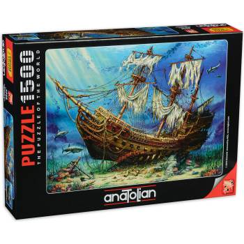 Anatolian Пъзел Anatolian от 1500 части - Потънал кораб (P4558)