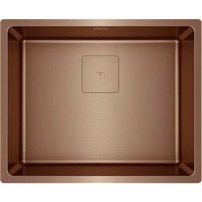 Teka Иноксова мивка за вграждане 3-в-1, Metallic, за шкаф със светъл отвор 60 см FlexLinea RS15 50.40 мед (М.1013.МЕД)