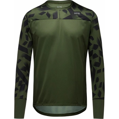 Gorewear TrailKPR Daily Long Sleeve utility green/black