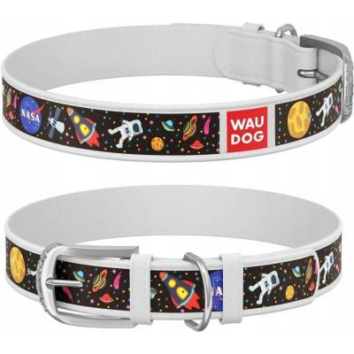 CoLLaR Kožený obojek WAUDOG NASA