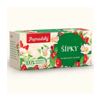 Popradský čaj bylinkový šípky 40 g