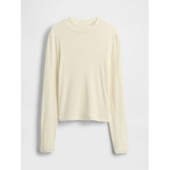 GAP Бебешка тениска с ребра GAP GAP | Bezhov | Момичешки | S