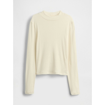 GAP Бебешка тениска с ребра GAP GAP | Bezhov | Момичешки | S