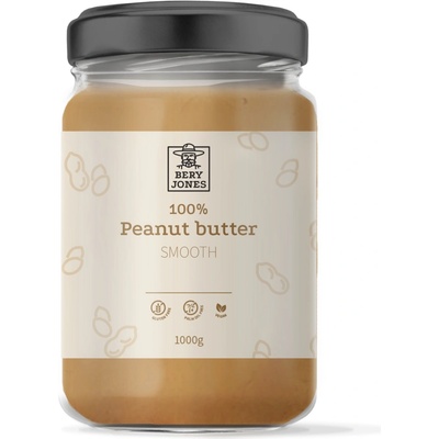 Bery Jones 100 % Arašidové maslo smooth 1 kg