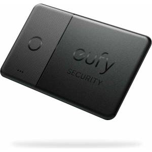  eufy Eufy Security SmartTrack карта за проследяване, съвместима с iOS (Apple, iPhone, MacBook, iPad), водоустойчива, черен (T87B2011)