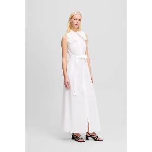 KARL LAGERFELD рокля тип риза от памук (A2W13004) - answear - 312,74 лв