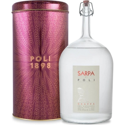 Grappa Sarpa Oro Big 40% 3 l (holá láhev)