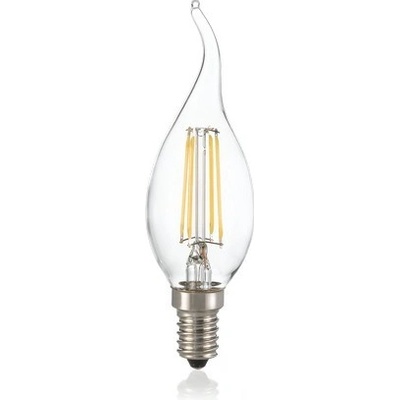 Ideal Lux 188911 LED žiarovka Filament BA35 1x4W E14 520lm 3000K stmievateľná, číra