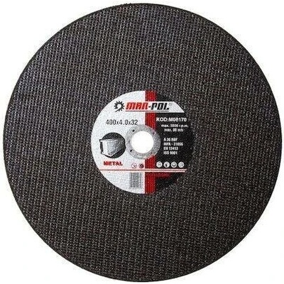 Kotouč řezný na ocel, kov, 400x4,0x32mm MAR-POL M08170