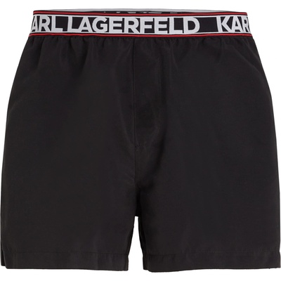 Karl Lagerfeld Шорти за плуване черно, размер L