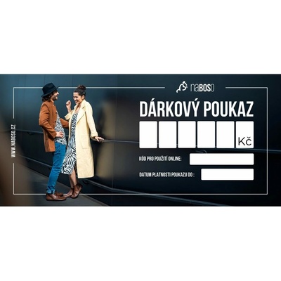 naBOSo DARČEKOVÝ POUKAZ - 4 000 Kč - Elektronicky (PDF)