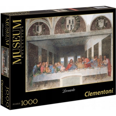 Clementoni Leonardo da Vinci Poslední večeře Last Supper 1000 dílků