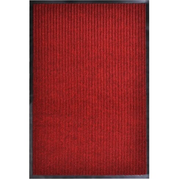 Image 1 of vidaXL Изтривалка за врата, червена, 117x220 см, PVC (287666)