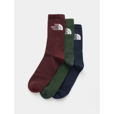 The North Face Everyday Standard Crew 3P bottle green/deep burgu
