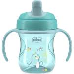 Chicco Преходна чаша Chicco - 200 ml, 6 m+, Момче (N0425)