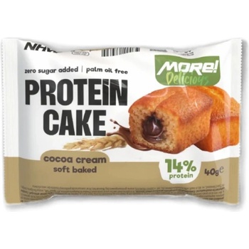 MHN | More Healthy Nutrition Protein Cake | Zero Added Sugar ~ Palm Oil Free [40 грама] Какао