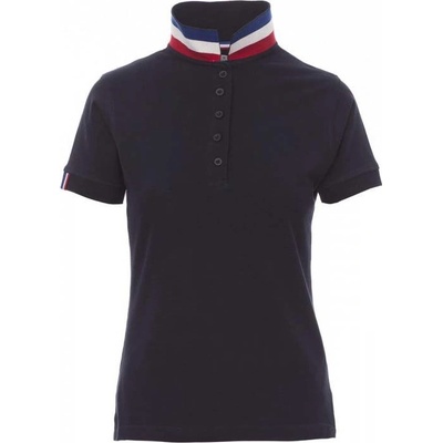 PAYPER NATION LADY FRANCE 000082 0021 Vyštíhlená dámská polokošile krátký rukáv navy blue