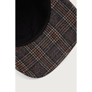 Kangol шапка с козирка мъжка от вълнена материя PLAID EARFLAPS BASEBALL (K5509.GM053)