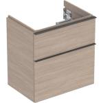 Geberit iCon - Шкафче за умивалник, 59x62x42 см, 2 чекмеджета, дъб 502.307. JH. 1 (502.307.JH.1)
