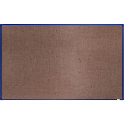 VMS Vision boardOK Jutová nástěnka s modrým rámem Modrá 200 x 120 cm