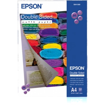 Epson Двустранна матова фотохартия Epson (A4, 50 листа, 178g)