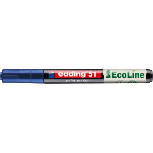 edding 51 EcoLine D10 син лаков маркер 7580260002 (7580260002)