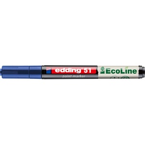edding 51 EcoLine D10 син лаков маркер 7580260002 (7580260002)