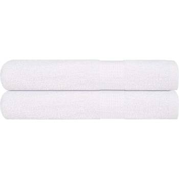 vidaXL Кърпи FROGN 2 бр. Бели 100x200 см 360 г/м2 (136665)