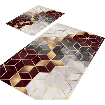 Mila Home Изтривалки за баня в комплект от 2 броя Optic2 - Mila Home (HKG-BNY-124)