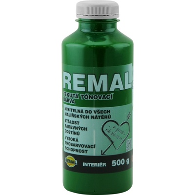 REMAL tónovací barva 0,5 kg zelená
