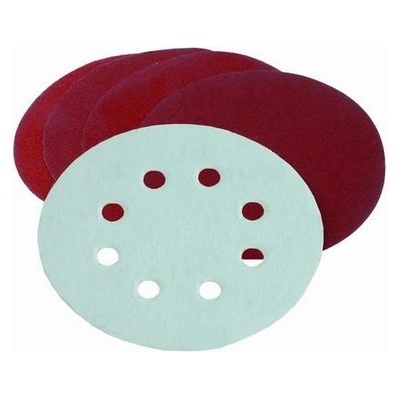 PROTECO výsek brusný 125 mm, zrnitost 100, 8 otv., suchý zip – Zboží Dáma